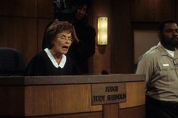 Judge Judy and Baliff Petri Hawkins