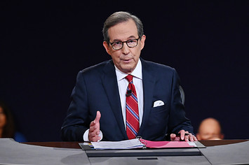Chris Wallace at a presidential debate