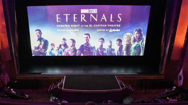 
Despite some extremely tepid reviews, Marvel's 'Eternals' earned $27.5 million this weekend, placing it atop the domestic box office once again