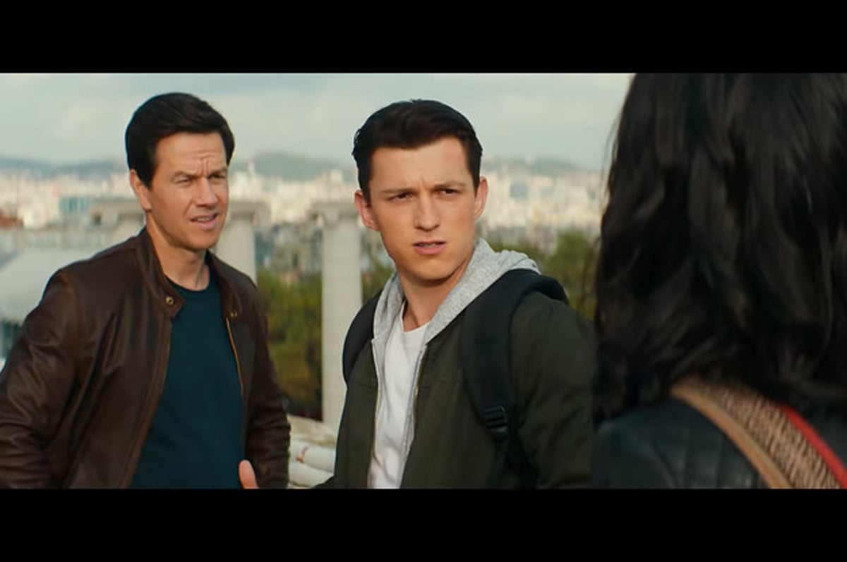 Tom Holland was joined by co-stars Mark Wahlberg and Tati