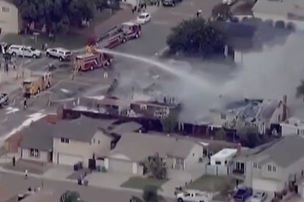 At Least 2 Dead After Plane Crashes Into Residential Neighborhood in ...