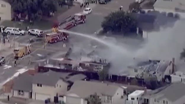 Two people have died after a small plane crashed into a residential neighborhood in Santee, California, a suburban city in San Diego County.