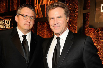 Adam McKay and Will Ferrell at Comedy Awards
