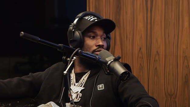 Following the release of his new album 'Expensive Pain,' Meek Mill stopped by the 'Million Dollaz Worth of Game​​​​​​​' podcast for an extensive interview.