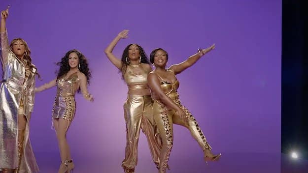 Eve, Brandy, Naturi Naughton, and Nadine Velazquez have teamed up for the new ABC show 'Queens' and have dropped a new single and video for "Nasty Girl."