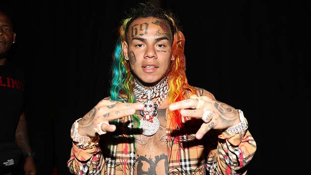 Videos and photos show 6ix9ine gifting his model girlfriend, Jade multiple Birkin bags and $100K in cash in celebration of her 25th birthday.
