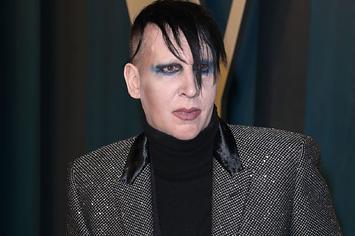 Marilyn Manson attends the 2020 Vanity Fair Oscar Party