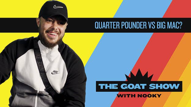 Nooky takes The GOAT Show to wild new places, ruminating on sandwich meats, Jet Li movies, Shania Twain jams, Tekken and, of course, real goats.