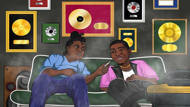 BlocBoy JB and Tay Keith pay homage to Ice Cube and Mike Epps' iconic 'Next Friday' characters with their new collaborative single "Day Day N Craig."
