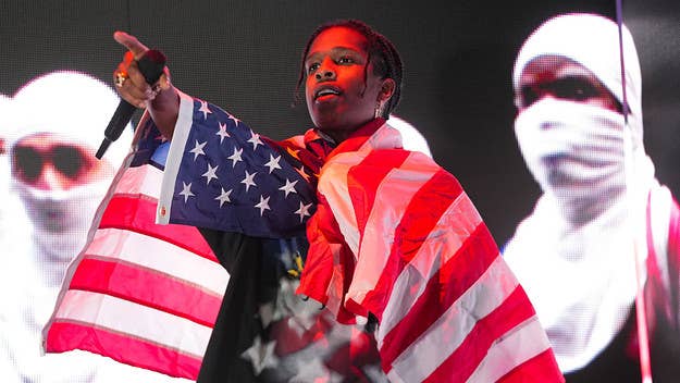 ASAP Rocky and Andy Milonakis linked up in New York over the weekend for an impromptu cypher that included a tease of a new AWGE DVD for next year.