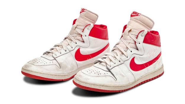 Michael Jordan's original Nike Air Ship is being sold at Sotheby's 'Icons of Excellence &amp; Haute Luxury' auction and is estimated to fetch for over $1 million.