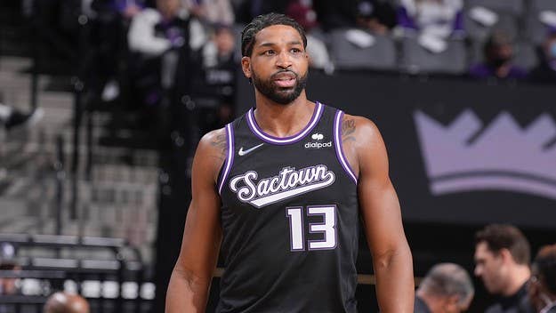 The complaint, filed by Maralee Nichols includes text messages purportedly sent from Thomspon, who said he plans to retire from the NBA after this season.