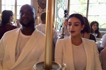 Kanye West and Kim Kardashian Take in Virgil Abloh's Debut at Louis Vuitton  Men's – WWD