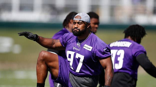 The Minnesota Vikings have released a statement after Everson Griffen posted a frightening video overnight of him wielding a handgun inside his home.