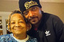 Snoop Dogg in a photo with his late mother Beverly Tate, who passed away on October 24, 2021.