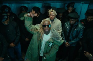 Lil Wayne and Cordae in the. music video for "Sinister."