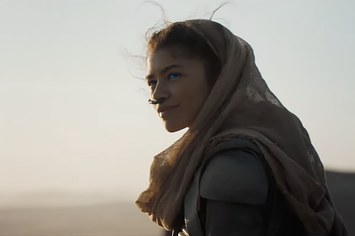 Dune trailer screenshot with Zendaya