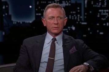 Actor Daniel Craig appears on 'Jimmy Kimmel Live' on Wednesday.