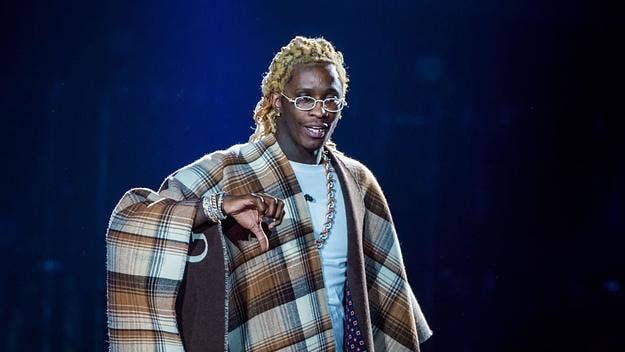 Young Thug took to social media to ask billionaire Elon Musk to help him install solar panels for his 100-acre "Slime City" property that he's developing.