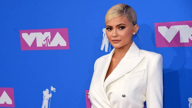 A man was arrested at Kylie Jenner's home on Wednesday night after reportedly climbing her fence and proceeding to light fireworks on her property.