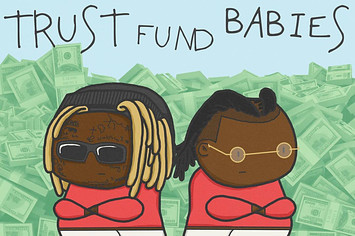 Lil Wayne and Rich the Kid 'Trust Fund Babies' cover