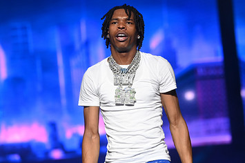 Lil Baby performs onstage during Hot 107.9 Birthday Bash 25.