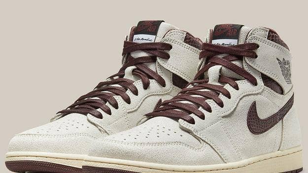 A new Air Jordan 1 collab between A Ma Maniére and Jordan Brand could be releasing soon after early images of the shoe surfaced. Click here for a first look.