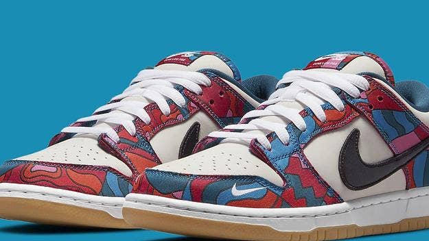 Dutch artist Parra and Nike SB are dropping a new SB Dunk Low this summer coinciding with the 2021 Summer Olympics in Tokyo. Click here to learn more.