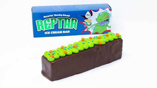 In celebration of the 30th anniversary of Nickelodeon’s 'Rugrats,' New York's Milk &amp; Cream Cereal Bar is releasing a limited-edition Reptar Ice Cream Bar.
