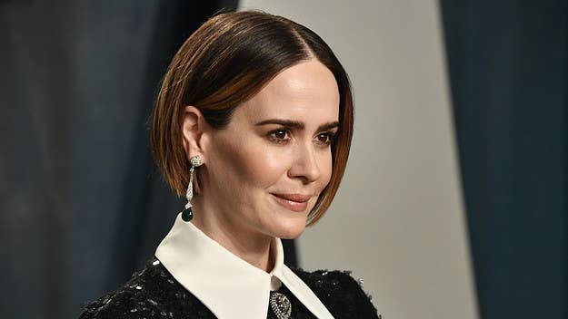 With FX's 'Impeachment: American Crime Story' set to premiere next week, Sarah Paulson admits she regrets wearing a fat suit to portray Linda Tripp in the show.