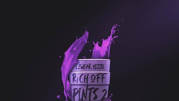 Icewear Vezzo has released his new mixtape 'Rich Off Pints 2,' including features from Future (two, in fact), Moneybagg Yo, RMR, and several more.