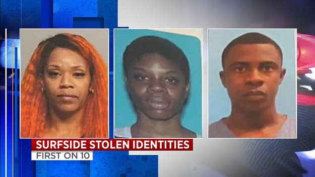 Three Floridians face charges of identity theft and fraud after they stole the identities of seven victims of the Surfside condo collapse earlier this year.
