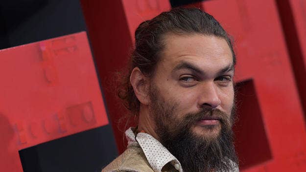 During a recent interview on an Australian radio show, Jason Momoa joked about which of his past acting roles he doesn't show to his two kids.