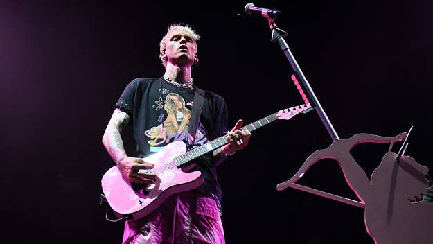 Ageism made a brief appearance during MGK's Riot Fest set in Chicago over the weekend. At the time of this writing, Corey Taylor and company hadn't responded.