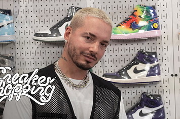 J Balvin Goes Sneaker Shopping With Complex