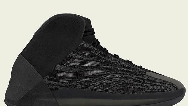 Kanye West is reportedly releasing a new Adidas Yeezy QNTM basketball sneaker in 'Onyx' black in September 2021. Find the release date details here.