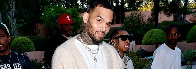 Chris Brown was looking like a hot mess and then some at the Wednesday  night premiere of his new movie Take…