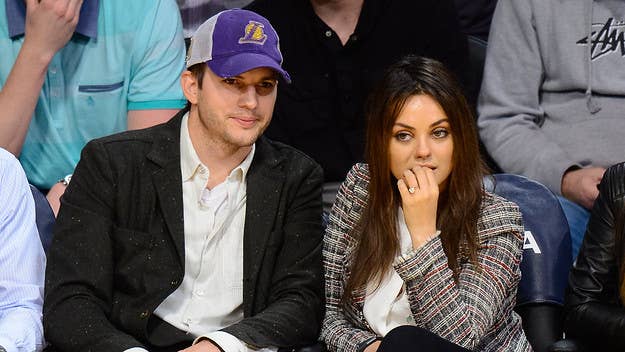Ashton Kutcher and Mila Kunis took to IG to film a funny video of them bathing their kids, poking fun at their recent comments about showering.