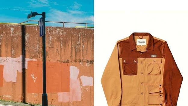 Lensed by Manchester photographer, Luke Saxon, items comprise stylish details with jacket linings for SS22 alongside vegan-friendly corduroy and waffle fabrics.