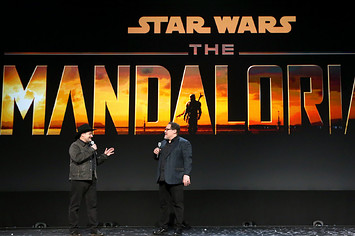 Dave Filoni and Jon Favreau of 'The Mandalorian' took part today in the Disney+ Showcase at Disney’s D23 EXPO 2019.