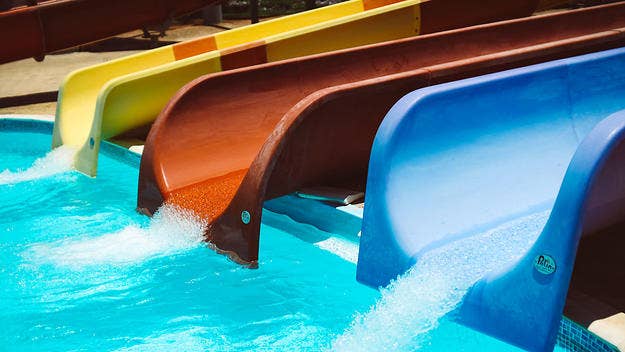 More than 30 people were transported to the hospital because of chemicals leaked at a Houston-area Six Flags kiddie pool on Saturday afternoon.