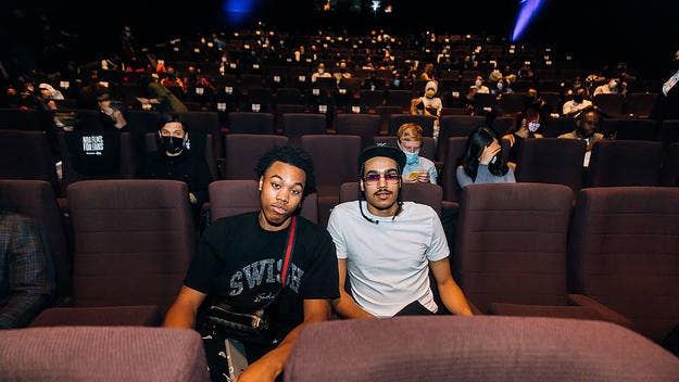 Raptors rookies Scottie Barnes and Dalano Banton were in attendance for this special event at TIFF, featuring five films celebrating the NBA's 75th anniversary.