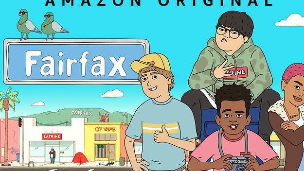Amazon announced the full cast of the animated series based on the iconic hypebeast Mecca, Fairfax Avenue in Los Angeles. The show will debut next month.