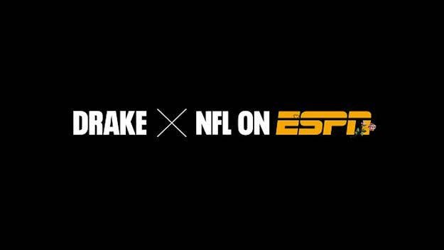 Drake is teaming up with ESPN, and will provide the soundtrack for the World Wide Leader's marquee 'Monday Night Football' games starting  this month.


