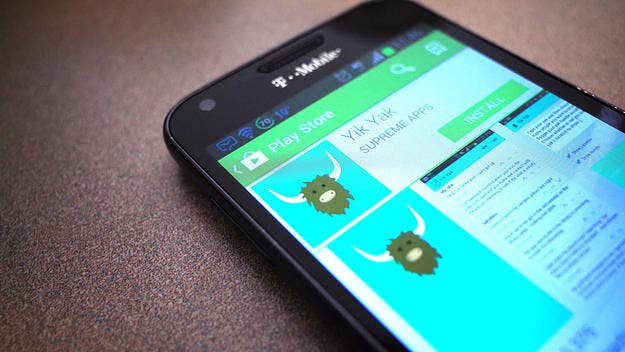 The anonymous chat/social media app 'Yik Yak' returned to the iOS App Store on Monday, after originally shutting down more than 4 years ago.