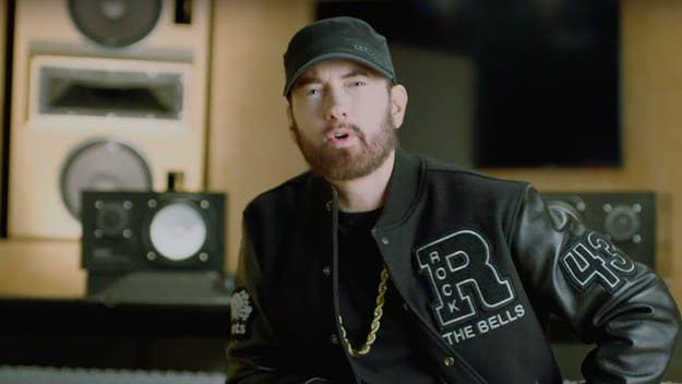 In a new clip from 'Behind the Music' on Paramount+, Eminem goes into detail on his friendship with LL, confirming fans' longtime jewelry speculation.