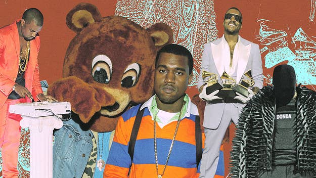 With the arrival of Netflix's 'jeen-yuhs' documentary about Kanye West, we decided to take a look back at his style evoution from 'College Dropout' to now.