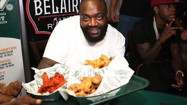 In honor of his son turning 16, Rick Ross sought to use the milestone to teach his kid the importance of bossing up early, so he gave him his own Wingstop.