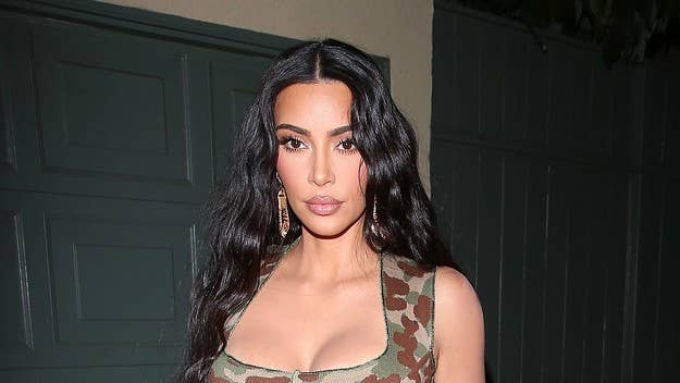 Shortly after Drake released his long-awaited album, a purported screenshot of Kim's Instagram story indicated she was listening to the album at high volume.