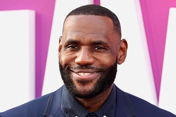LeBron James attends the premiere of Warner Bros "Space Jam: A New Legacy"